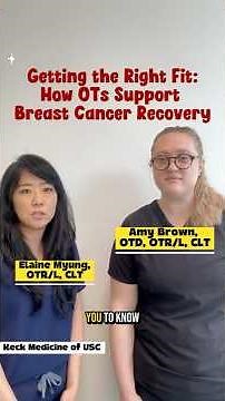 How Occupational Therapists Fit Compression Garments After Breast Cancer Surgery