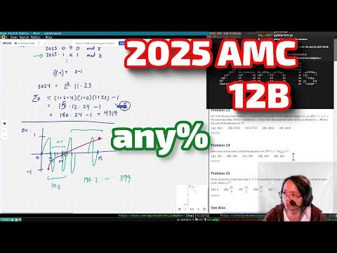 2025 AMC 12B any%