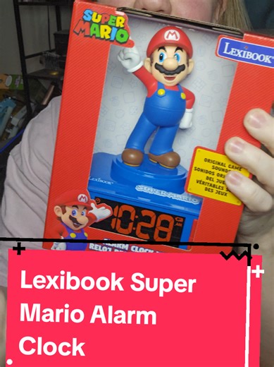 Lexibook Super Mario Alarm Clock with sounds #LexibookAlarmClock #SuperMarioClock #QVCFinds #springbreak #tiktokshopspringglowup
