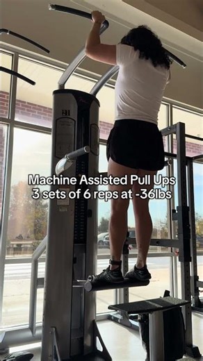 Machine Assisted Pull Ups