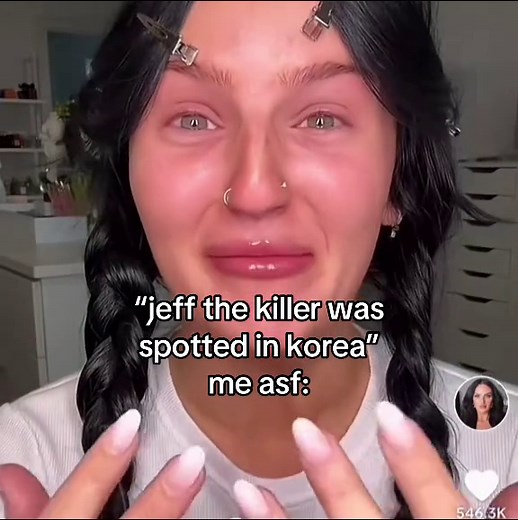 Jeff the Killer Spotted in Korea: A Relatable Reaction