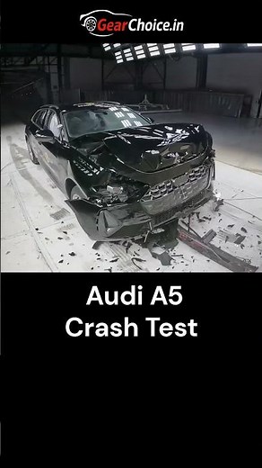 Audi A5 Crash Test 💥 | How Safe Is This Premium Car?