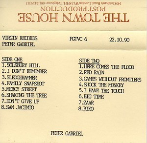 Peter Gabriel - Shaking The Tree: Sixteen Golden Greats