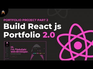 React Portfolio Website Tutorial - Build React JS and Scss Portfolio Website | part 2
