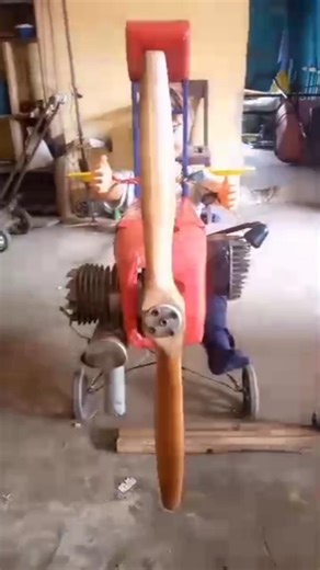 Large scale Scratch-built RC airplane #scratch #rc #aviation