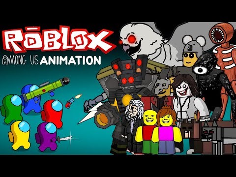 Among Us VS All Bosses Roblox ANIMATION
