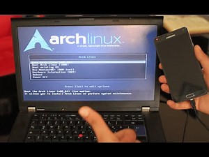 How to install operating systems on a computer using only a phone in a very easy way