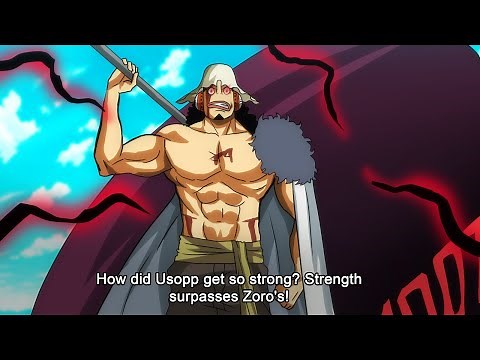 Usopp Reveals His True Power and Lifts the 1000t Hammer - One Piece