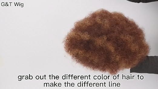 How to comb the afro wig