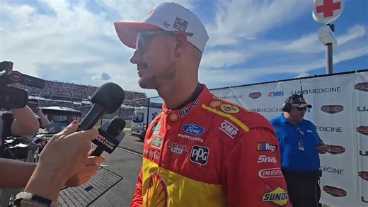 Joey Logano and being annoying as shit when he wrecks out of superspeedway race. A tale as old as time