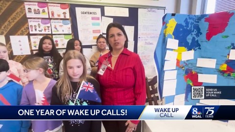 Celebrating 1 Year of Wake Up Calls for WGAL News 8 Today