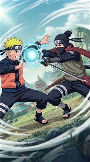 Naruto vs Ninja Hattori 😱🔥 | Ultimate Ninja Fight #shorts