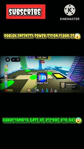 25 Floors Ka Chhupa Hua Raaz… Roblox Infinity Tower Tycon.#trending #shortsfeed #viral #sorts