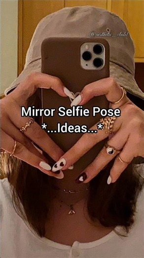 Mirror Selfie Pose Ideas🎀 For Girls #shorts #mirrorselfie #poses #viral