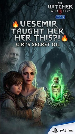 Did You Catch Ciri's Secret? - The Witcher 3 PS5 Version