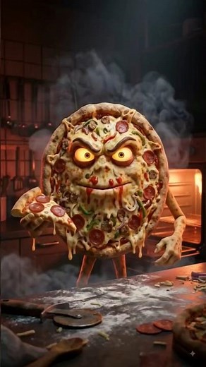 Creepy Pizza 😱🍕 | The Haunted Pizza Comes Alive!