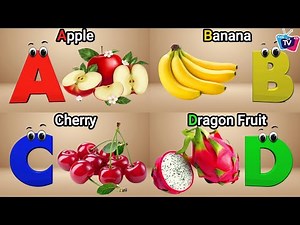 Fruit ABC Song for Kids | ABC Fruit song | Alphabet Fruit song for Children | Phonics for Kids, Baby