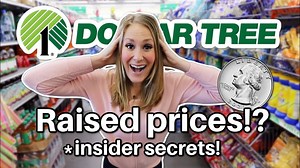 198K views · 4.1K reactions | BREAKING NEWS Dollar Tree Raises Prices? (Secrets YOU should know from a pro!) | Do It On A Dime | Facebook