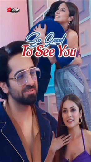 So Good To See You🫂 #shehnaazgill #ayushmankhurana #beautiful #moments #shortvideo #viral #shorts