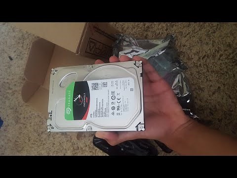 Seagate Ironwolf 4TB Unboxing and Setup