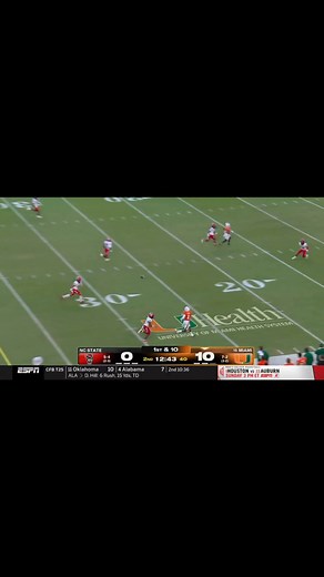 14K views · 287 reactions | Malachi Toney with the  to Jojo Trader to set up a Canes TD #miamihurricanesfootball #miami #miamihurricanes #canesfootball #collegefootball | CANE GANG OVER Everything | Facebook