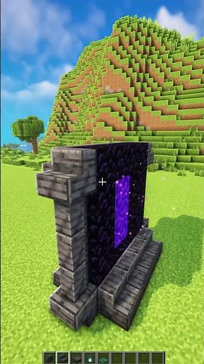 Fastest Nether Portal Tutorial EVER! ⚡ #minecraftshorts #minecraft
