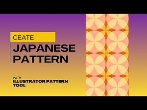 Create Beautiful Japanese Patterns Easily Using Illustrator Pattern Tool Step by Step Tutorial