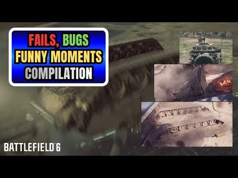 BATTLEFIELD 6 – FAILS, FUNNY MOMENTS & BUGS Compilation | 4K Gameplay