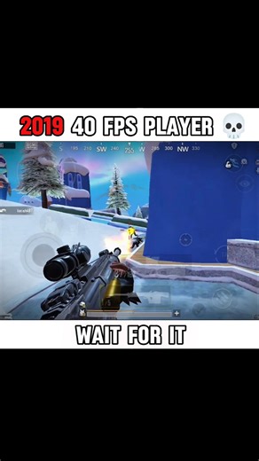 2019 40 FPS PLAYER ☠ | #bgmi #shorts #shortvideo #pubg