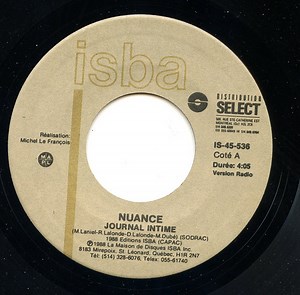 Nuance - Journal Intime