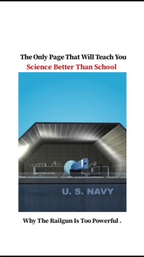 UNIVERSE | SCIENCE | TECHNOLOGY | Why the Railgun Is Too Powerful ⚡🚄 A railgun isn’t science fiction anymore—it’s pure physics turned into a weapon. Instead of using... | Instagram