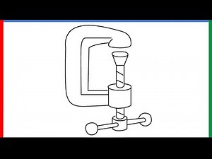 How to draw Clamp [emoji] step by step for beginners