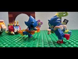 Sonic vs Metal Sonic Lego Stop-Motion