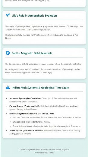 Geological Time Scale: Major Eras, Periods, and Significant Events