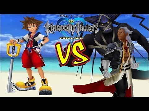 Kingdom Hearts HD 1.5: Final Mix - Sora vs Ansem, Final Boss Battles