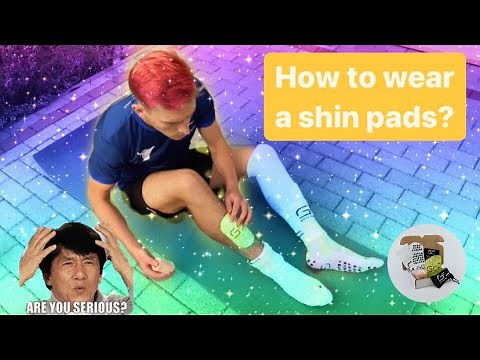 How to wear shin pads like a PRO 🔥⚽️🚀
