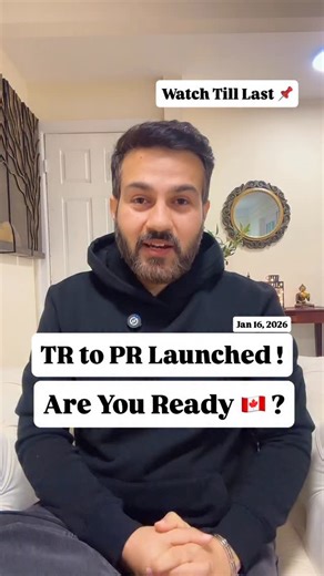 Sujeet Dahiya | Canada Immigration Expert on Instagram: "🚨 TR to PR Program Reality Check (Canada) 🇨🇦 • ❌ No TR to PR program launched yet IRCC has NOT opened any new TR to PR pathway as of now 🚫 • 📢 What IRCC actually announced It is only mentioned in the 2026–2027 Immigration Levels Plan as a one-time measure 🗂️ • 🔢 Proposed intake Around 33,000 temporary residents may be invited for PR 📊 • ⏳ Future plan, not current process This is NOT active, NOT open, and NOT accepting applications 