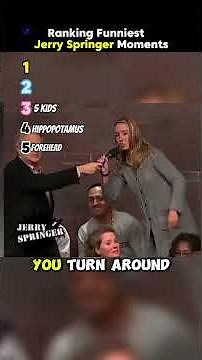 Ranking the Funniest Jerry Springer Moments Ever 💀😂