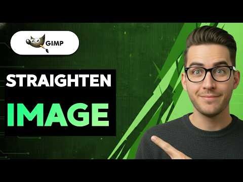 How to Straighten Image in GIMP [2026 Full Guide]