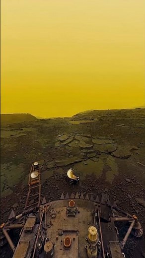 What Does the Surface of Venus REALLY Look Like? 🔥🪐 #Shorts #Venus #Space