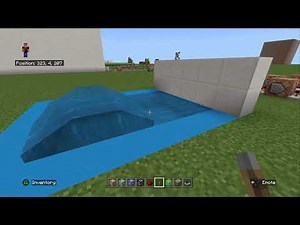Minecraft Wave Pool Tutorial - Bedrock Edition