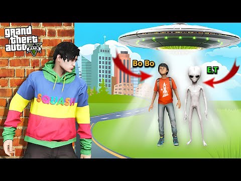 ဘိုဘို နဲ့ အီးတီကို GTA V ထဲမှာ ကျွန်တော်ရှာတွေ့ခဲ့တယ် | Bo Bo and E.T in GTA V | SMART On Live