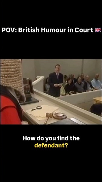POV: British Humour In Court 🇬🇧 #britishhumour #funnyshorts #uksarcasm #comedyreels #funny