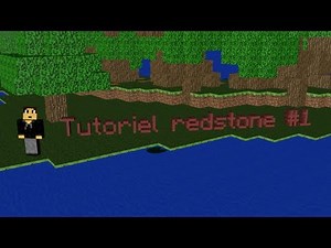 tutoriel redstone #1 - une porte à code piégé - partie 1/2.