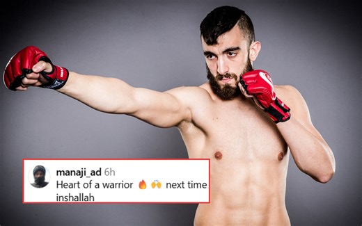 "Real warrior" - Fans praise Mohammad Yahya following his reaction to gruesome UFC Abu Dhabi eye injury