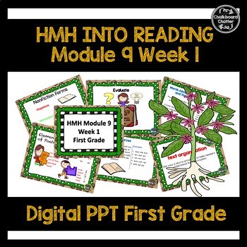 HMH Into Reading POWERPOINT Lesson Module 9, Week 1 First (1st) Grade