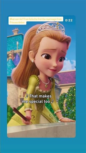 What can I do Sofia the first royal magic sing by Princess Amber