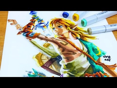 Drawing Link | The Legend of Zelda: Tears of The Kingdom