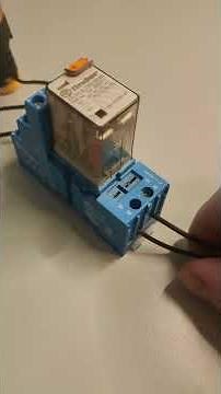 Fonctionnement relais mécanique #electricien #électricité #diy