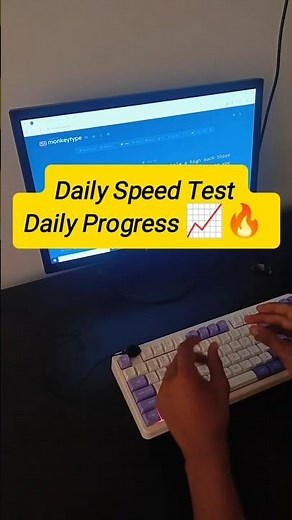 Daily Speed Test ⚡ | Improve Typing Speed & Accuracy Fast